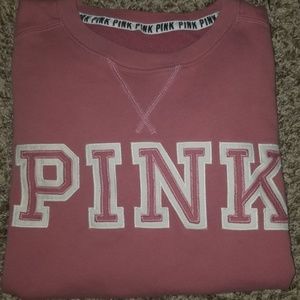 Pink long sleeve sweater